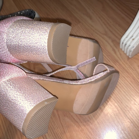 Steve Madden glitter heels - Picture 5 of 7
